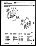 AIR HANDLING PARTS Diagram and Parts List for M205F1QA  Kelvinator Air Conditioner