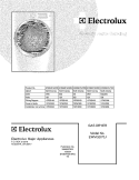 COVER Diagram and Parts List for EWMGD70JSS0  Electrolux Dryer