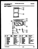 CABINET AND INSTALLATION PARTS Diagram and Parts List for WAS226P2K2  Frigidaire Air Conditioner