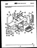 BODY PARTS Diagram and Parts List for 36-3272-23-10  Tappan Range