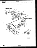 REFRIGERATOR CONTROL ASSEMBLY, DAMP Diagram and Parts List for FRS19BRBD0  Frigidaire Refrigerator