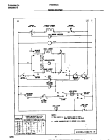 WIRING DIAGRAM Diagram and Parts List for FED353CCDG  Frigidaire Range
