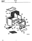 Part Location Diagram of 5304402778 Frigidaire HINGE