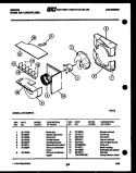 Part Location Diagram of 309630609 Frigidaire MOTOR