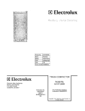 COVER Diagram and Parts List for EI15TC65HS  Electrolux Trash Compactor