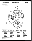 SYSTEM PARTS Diagram and Parts List for WAL129P1A1  Frigidaire Air Conditioner