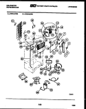 SYSTEM AND AUTOMATIC DEFROST PARTS Diagram and Parts List for RT218JCH1  Frigidaire Refrigerator