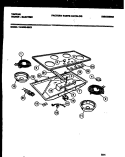 Part Location Diagram of 5303291255 Frigidaire BURNER BOX