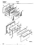 Part Location Diagram of 3201570 Frigidaire HANDLE-DOOR