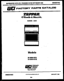 COVER Diagram and Parts List for 30-1149-23-01  Tappan Range
