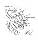 CONTROLS Diagram and Parts List for F45XH24BB0  Frigidaire Refrigerator