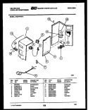 ELECTRICAL PARTS Diagram and Parts List for KAS244P2K1  Kelvinator Air Conditioner