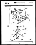 BURNER PARTS Diagram and Parts List for CGC1M1WXC  Gibson Range