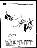 ELECTRICAL PARTS Diagram and Parts List for AH12EK2T1  Frigidaire Air Conditioner