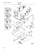 BURNER Diagram and Parts List for CRG3480ISSD  Crosley Range
