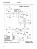 WIRING DIAGRAM Diagram and Parts List for PGLEF385EB6  Frigidaire Range