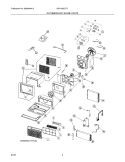 RECOMMENDED SPARE PARTS Diagram and Parts List for GAH105Q1T1  Gibson Air Conditioner