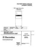 COVER Diagram and Parts List for GLET1041AS2  Frigidaire Washer Dryer Combo