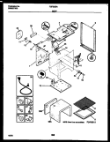 BODY PARTS Diagram and Parts List for FGF333BAWA  Frigidaire Range