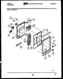 Part Location Diagram of 5303273243 Frigidaire GLASS-CONTROL PANEL W/BEZEL
