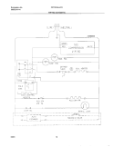 WIRING SCHEMATIC Diagram and Parts List for FRT22INLHC2  Frigidaire Refrigerator