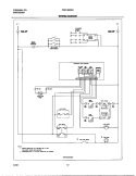 WIRING DIAGRAM Diagram and Parts List for FGFL66ASA  Frigidaire Range