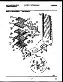 SYSTEM AND ELECTRICAL PARTS Diagram and Parts List for WFU09M2AW1  Frigidaire Freezer