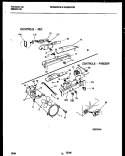 REFRIGERATOR CONTROL ASSEMBLY, DAMP Diagram and Parts List for WRS22WRBD0  Frigidaire Refrigerator
