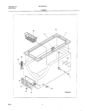 CABINET Diagram and Parts List for WFC09M3HW1  Westinghouse Freezer