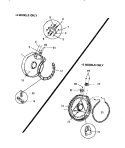 HEATER HOUSING Diagram and Parts List for DE271EDW5  Frigidaire Dryer