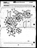 CABINET AND COMPONENT PARTS Diagram and Parts List for LCE732LL0  Frigidaire Washer Dryer Combo