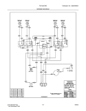 WIRING DIAGRAM Diagram and Parts List for FGF303CWD  Frigidaire Range