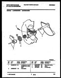 CAM Diagram and Parts List for WDB632RBR0  Frigidaire Dishwasher