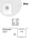 COVER Diagram and Parts List for GTF1040FS3  Gibson Washer