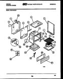 CABINET AND COMPONENT PARTS Diagram and Parts List for DG27S6WVFC  Gibson Dryer