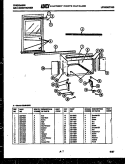 WINDOW MOUNTING PARTS Diagram and Parts List for AR24NS8E1  Frigidaire Air Conditioner
