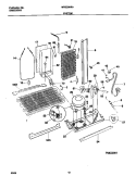 SYSTEM Diagram and Parts List for MRS20HRADB  Frigidaire Refrigerator