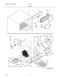 SYSTEM Diagram and Parts List for GLRT217TDQ3  Frigidaire Refrigerator