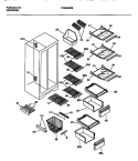 Part Location Diagram of 215919413 Frigidaire TRIM-Refrigerator SHELF