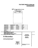 COVER Diagram and Parts List for FDB2310LCQ0  Frigidaire Dishwasher