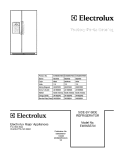 COVER Diagram and Parts List for EW26SS70IB4  Electrolux Refrigerator