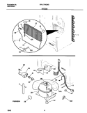 SYSTEM Diagram and Parts List for FFU17F9GW3  Frigidaire Freezer