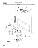 SYSTEM Diagram and Parts List for FFC13C3AW1  Frigidaire Freezer