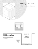 COVER Diagram and Parts List for LGQ1442ES0  Frigidaire Dryer