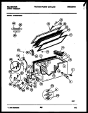 CHEST FREEZER PARTS Diagram and Parts List for HFS262FM5W  Kelvinator Freezer