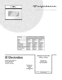 COVER Diagram and Parts List for GLEB30S9FQB  Frigidaire Wall Oven