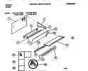 CONTROL PANEL Diagram and Parts List for 73-3751-00-04  Tappan Range