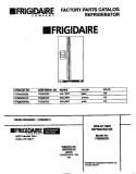 COVER Diagram and Parts List for FRS26ZGEB0  Frigidaire Refrigerator