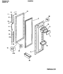 Part Location Diagram of 5303917490 Frigidaire PANEL-Refrigerator DOOR