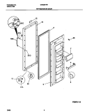 REFRIGERATOR DOOR Diagram and Parts List for GRS20HRHD1  Gibson Refrigerator